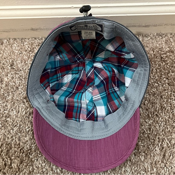 Sunday Afternoons Echo Cap NWT Plum Purple OSFM UPF 50+ Folding Clamshell Brim - Picture 2 of 5